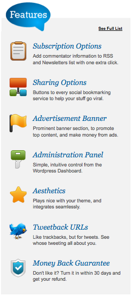 Features Features